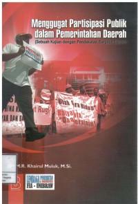 Image of Menggugat Partisipasi Publik dalam Pemerintahan Daerah : Sebuah Kajian Dengan Pendekatan Berpikir Sistem